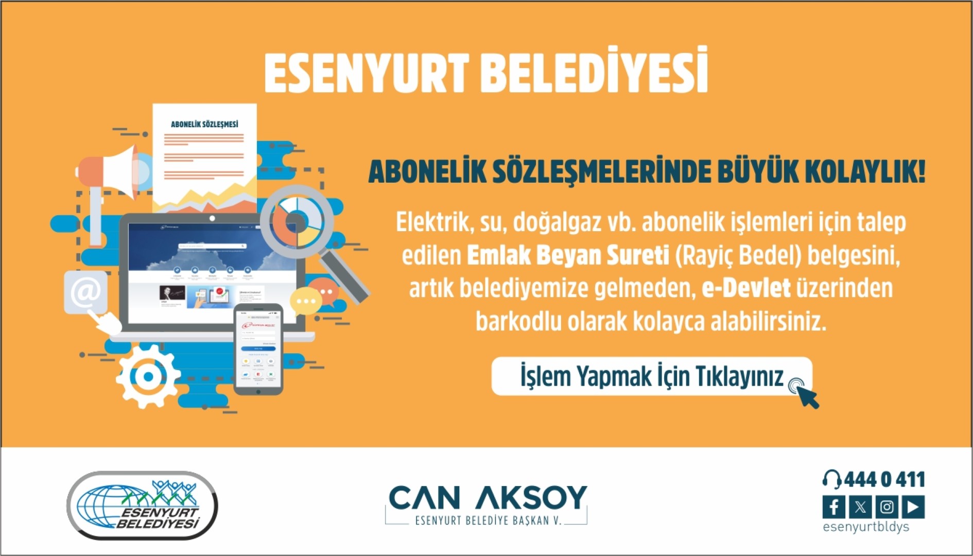 Abonelik Sözleşmelerinde Büyük Kolaylık