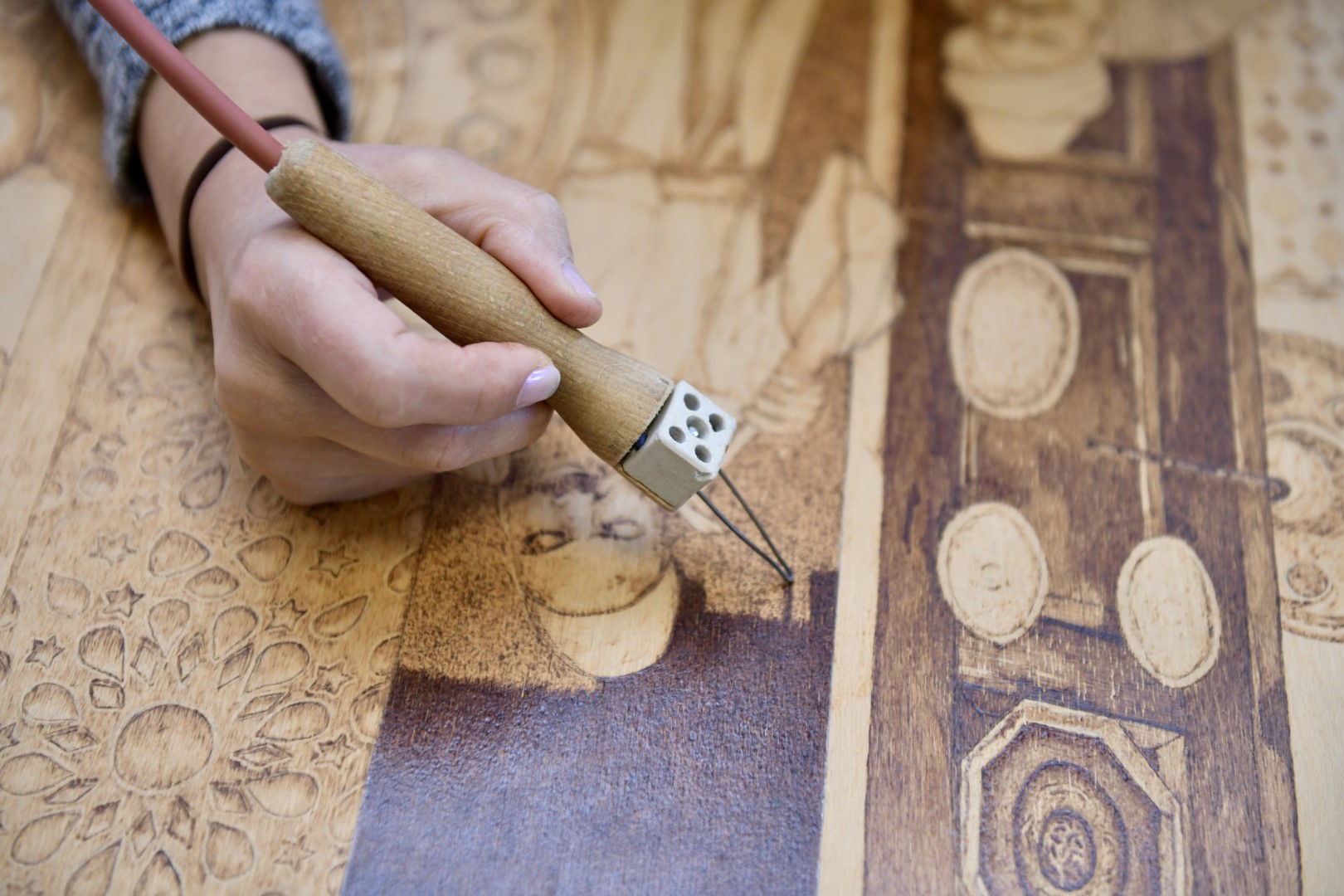 Esenyurt Belediyesi'nden Vatandaşlara Gravür Sanatı Eğitimi