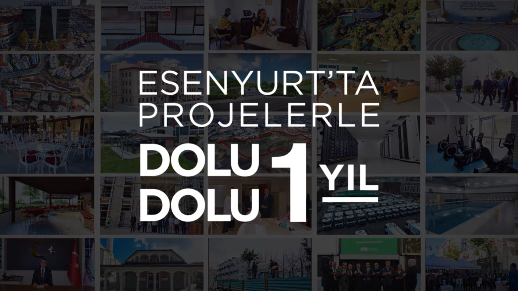 ESENYURT'TA PROJELERLE DOLU DOLU 1 YIL