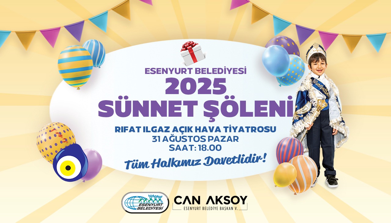 Esenyurt Belediyesi 2025 Sünnet Şöleni