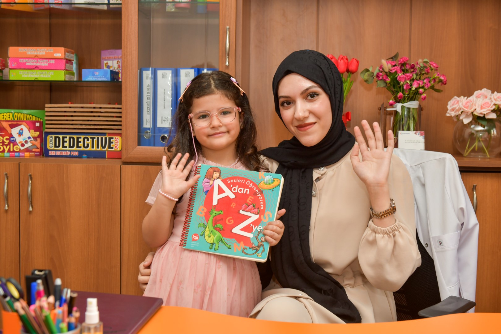 Minik Hatice Eslem’in Konuşma Azmi İlham Veriyor