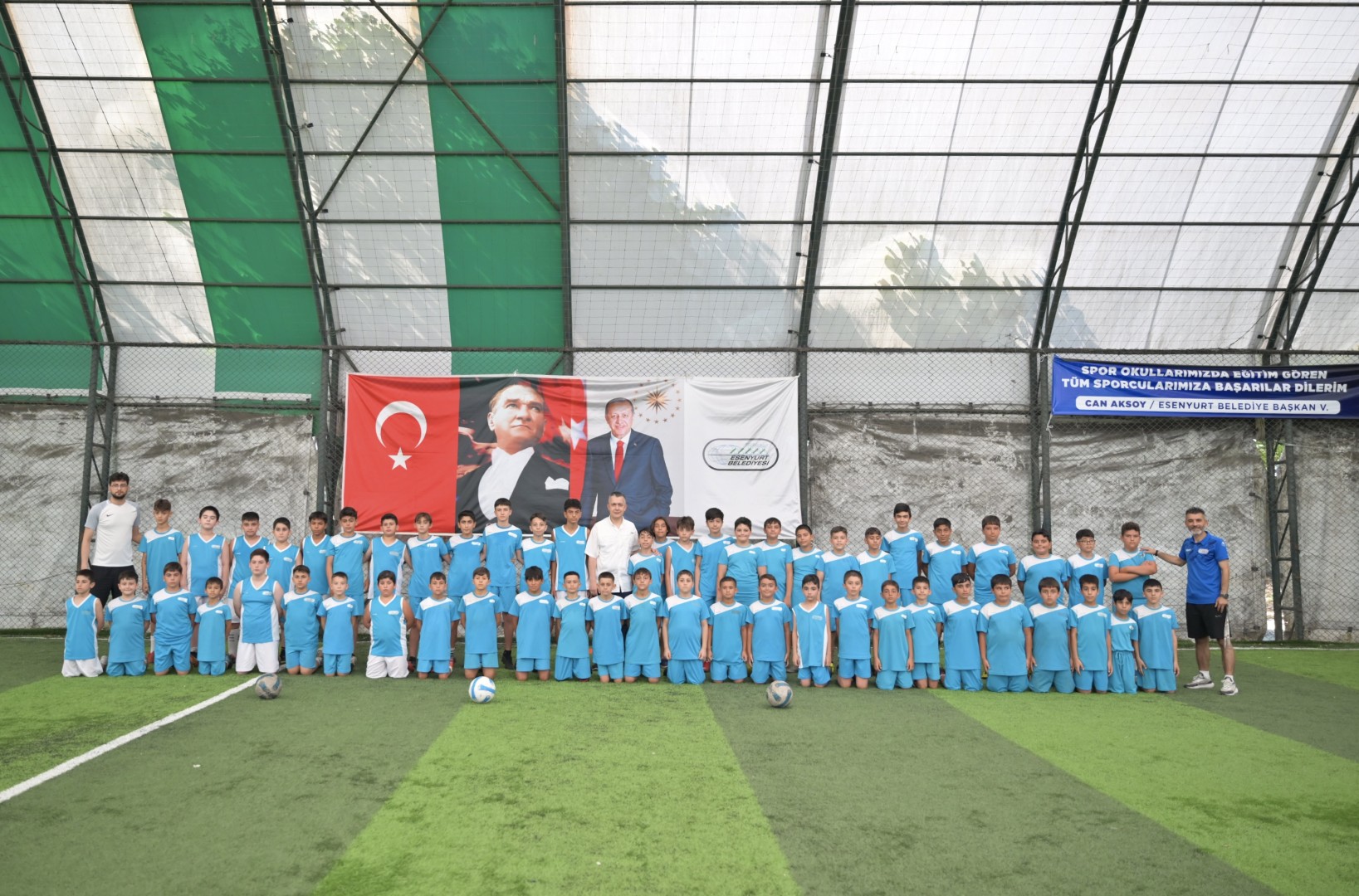 Esenyurt Belediye Başkan Vekili Can Aksoy’dan Yaz Spor Okullarına Ziyaret