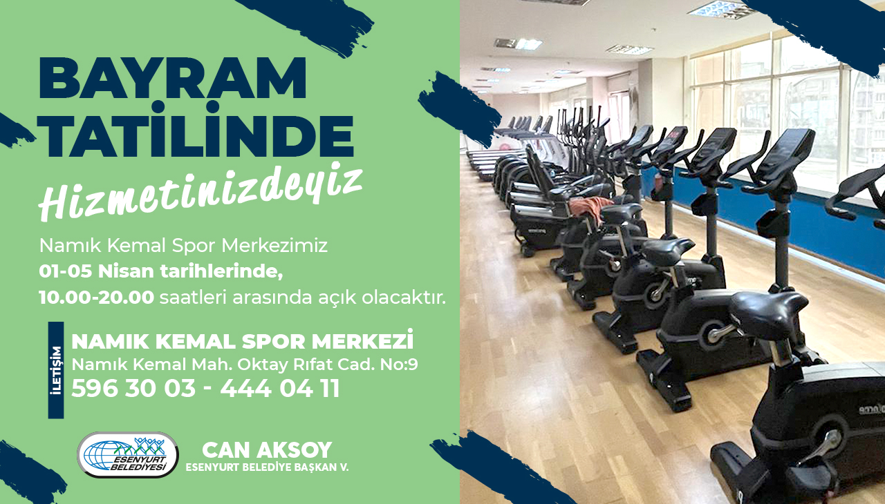 Bayram Tatilinde de Hizmetinizdeyiz