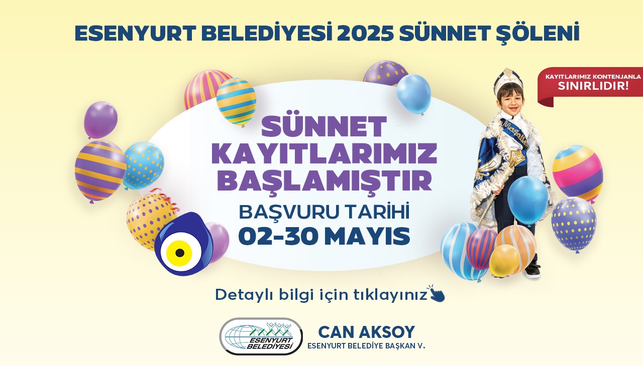 Esenyurt’ta Toplu Sünnet Kayıtları Başladı