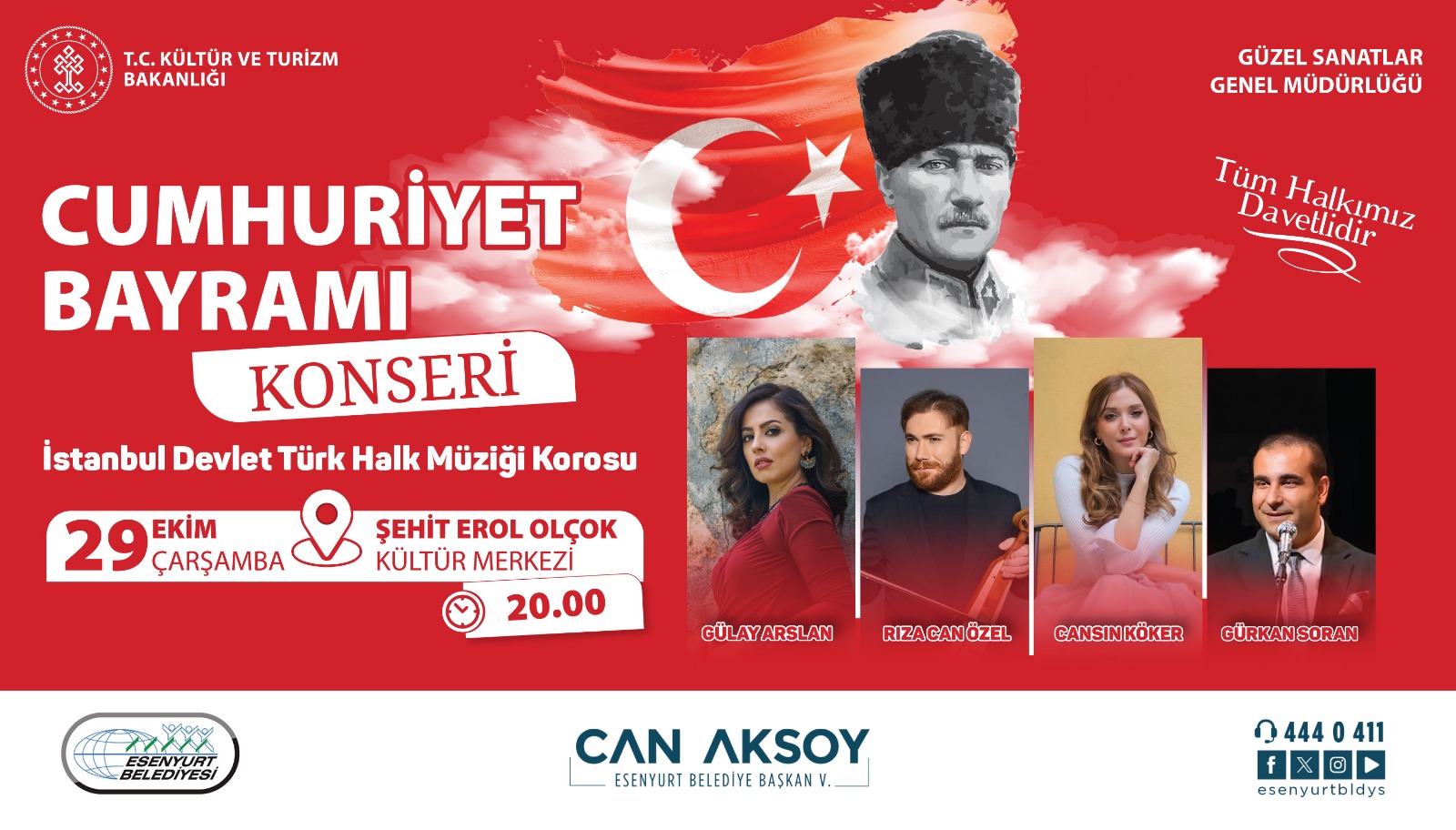 Cumhuriyet Bayramı Konseri