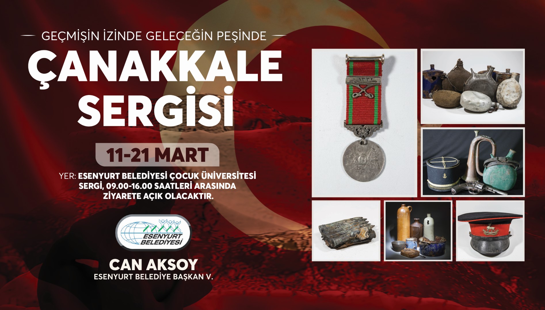 Geçmişin İzinde Geleceğin Peşinde Çanakkale Sergisi