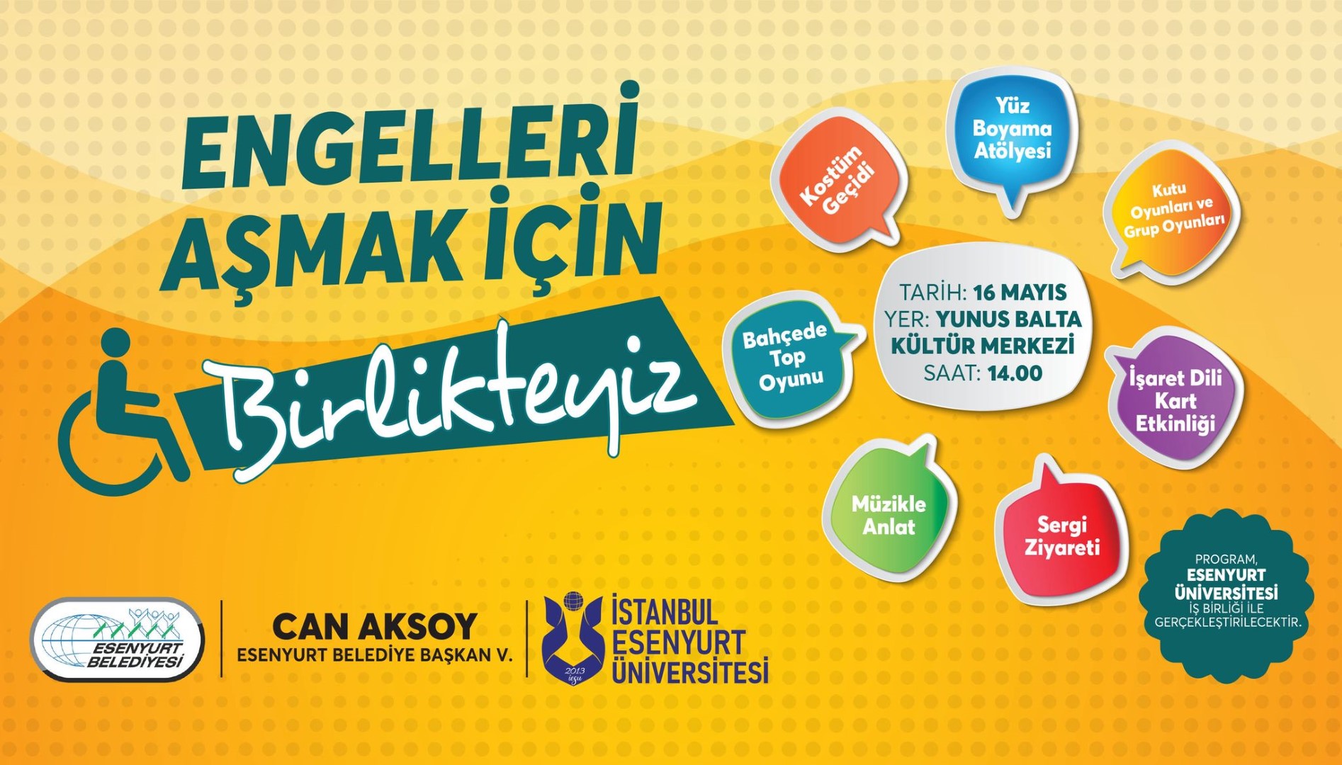 ENGELLERİ AŞMAK İÇİN BİRLİKTEYİZ